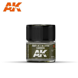 PINTURA REAL COLORS AMT-4 / A-24M GREEN 10 ml - AK Interactive RC315