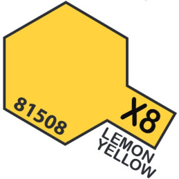 PINTURA ACRILICA AMARILLO LIMON BRILLANTE X-8 (10 ml)