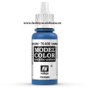 PINTURA ACRILICA AZUL OSCURO (17 ml) Nº53 RAL5005  VALLEJO MODEL COLOR