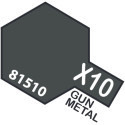 PINTURA ACRILICA GUN METAL BRILLANTE X-10 (10 ml)