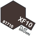 PINTURA ACRILICA MARRON MATE XF-10 (10 ml)