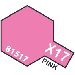 PINTURA ACRILICA ROSA BRILLANTE X-17 (10 ml)