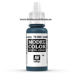 PINTURA ACRILICA METAL AZUL (17 ml) Nº180