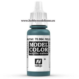 AZUL MILITAR (17 ml) Nº58 VALLEJO MODEL COLOR