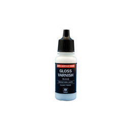 PINTURA ACRILICA BARNIZ BRILLANTE 17 ml N193 - Acrylicos Vallejo 70510