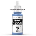 PINTURA ACRILICA AZUL AZUR (17 ml) Nº62 FS35231 VALLEJO MODEL COLOR