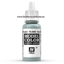 PINTURA ACRILICA AZUL PALIDO (17 ml) Nº64 FS35352 VALLEJO MODEL COLOR