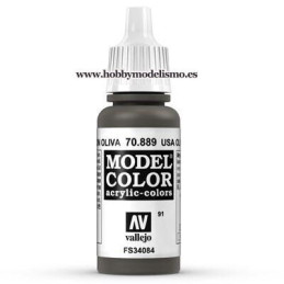 MARRON OLIVA (17 ml) Nº91 VALLEJO MODEL COLOR