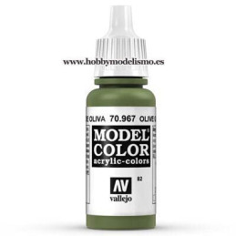 VERDE OLIVA (17 ml) Nº82 VALLEJO MODEL COLOR