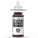 PINTURA ACRILICA ROJO NEGRO (17 ml) Nº35 VALLEJO MODEL COLOR