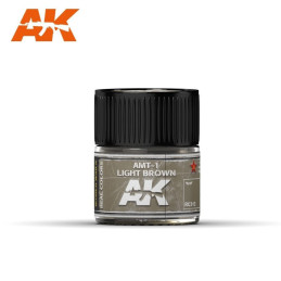 PINTURA REAL COLORS AMT-1 LIGHT BROWN 10 ml - AK Interactive RC313