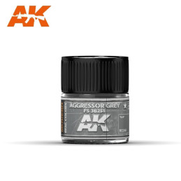 PINTURA REAL COLORS AGGRESSOR GREY FS36251 10 ml - AK RC248