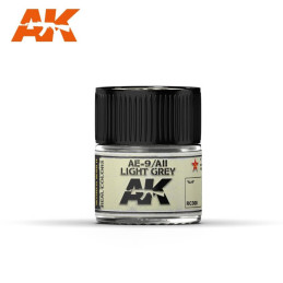 PINTURA REAL COLORS AE-9 / ALL LIGHT GREY 10 ml - AK RC308