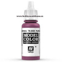 PINTURA ACRILICA PURPURA (17 ml) Nº44 VALLEJO MODEL COLOR