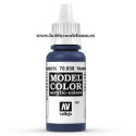 PINTURA ACRILICA AZUL TRANSPARENTE (17 ml) Nº187 VALLEJO MODEL COLOR