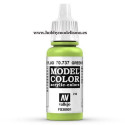 PINTURA ACRILICA VERDE FLUORESCENTE (17 ml) Nº210