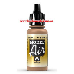 PINTURA ACRILICA TIERRA (17 ml)   acrilicos vallejo modelair