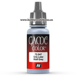 PINTURA ACRILICA GRIS LOBO (17 ml)