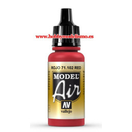 PINTURA ACRILICA ROJO R.L.M. 23 (17 ml) acrilicos vallejo modelair