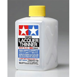 DILUYENTE - THINNER -PARA LACA 250 ml - Tamiya 87077