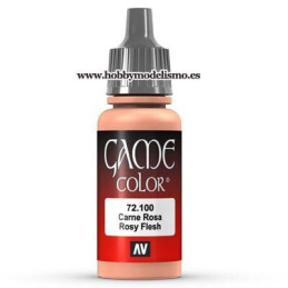 PINTURA ACRILICA CARNE ROSA (17 ml) vallejo model color