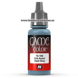 PINTURA ACRILICA GRIS ACERO (17 ml)