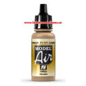 PINTURA ACRILICA CAMUFLAJE MARRON (17 ml) RAL8020  vallejo modelair