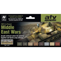 AFV Series: GUERRAS ORIENTE MEDIO - Acrylicos Vallejo 71619