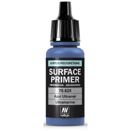 SURFACE PRIMER: AZUL ULTRAMARINE (17 ml)  - Acrylicos Vallejo 70625