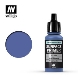 SURFACE PRIMER: AZUL ULTRAMAR 17 ml - Acrylicos Vallejo 70625