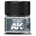 PINTURA REAL COLORS GREY BLUE RAL5008 (10 ml) - AK RC208