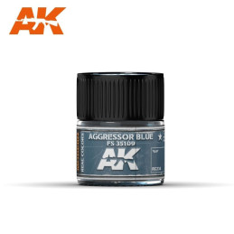 PINTURA REAL COLORS AGGRESSOR BLUE FS35109 10 ml - AK RC234