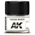 PINTURA REAL COLORS CREAM WHITE (10 ml) - AK RC002