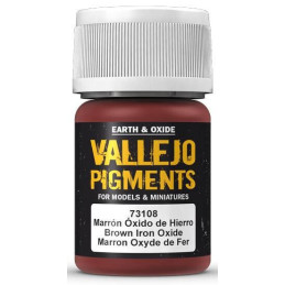 PIGMENTO MARRON OXIDO DE HIERRO (30 ml)