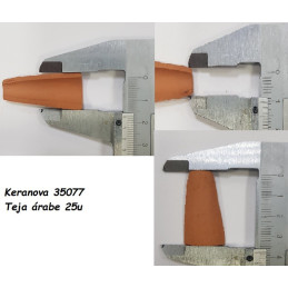 TEJA ARABE 35 x 15 x 6 mm 25 unidades - Keranova 35077