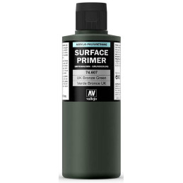 SURFACE PRIMER: VERDE BRONZE UK (200 ml) - Acrylicos Vallejo 74607