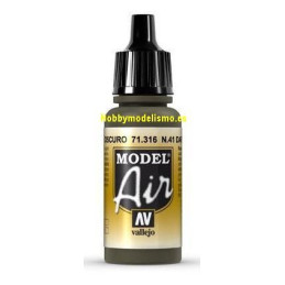 PINTURA ACRILICA OLIVE DRAB OSCURO M41 (17 ml)