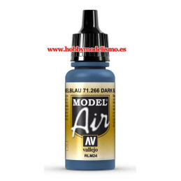 PINTURA ACRILICA DUNKELBLAU RLM24 (17 ml) model air maquetasymas.es