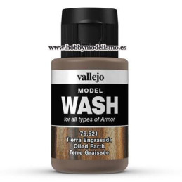 MODEL WASH: TIERRA ENGRASADA (35 ml) vallejo 76521