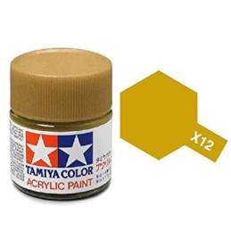 PINTURA ACRILICA ORO BRILLANTE X-12 10 ml