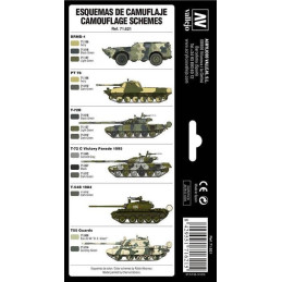 AFV Series: GUERRA FRIA - MODERNOS RUSOS Camuflaje Verde - Acrylicos Vallejo 71621