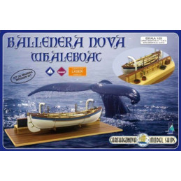 BALLENERA NOVA - WHALEBOAT ESCALA 1/25 CARTHAGONOVA MODELSHIP 51102