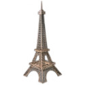 TORRE EIFFEL KIT DE MADERA PARA MONTAR 66x25x25 cms 30 PIEZAS KERANOVA 5501