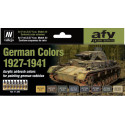 MODEL AIR SET: GERMAN COLORS 1927-1941 (8 BOTES 17ML) - ACRILICOS VALLEJO 71205