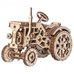 KIT MADERA MECHANICAL MODEL TRACTOR - 111 piezas- Wooden City 318