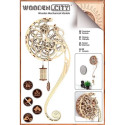 KIT MADERA MECHANICAL MODEL PENDULUM -121 piezas- Wooden City 313