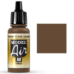 PINTURA ACRILICA MARRON MEDIO IJN 17 ml - Acrylicos Vallejo 71418