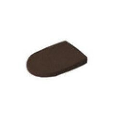 TEJA PIZARRA MARRON OSCURA (13 x 20 x 2 mm) 40 unidades -Escala 1/10- Domus 01131