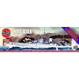 CRUCERO H.M.S. AJAX Vintage Classics -Escala 1/600- Airfix A03204V