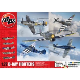 CAZAS DIA D Pegamento y pinturas -Escala 1/72- Airfix A50192